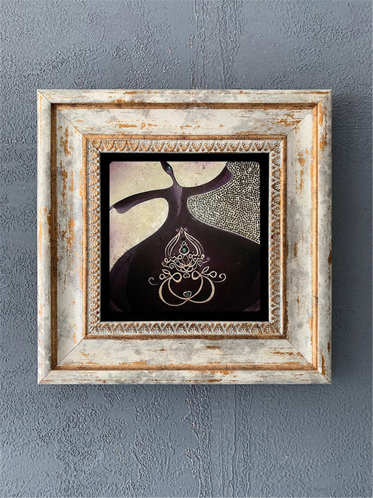 OSCAR STONE DECOR TEKLİ ÇERÇEVELİ DOĞALTAŞ DUVAR DEKORU / CDD1-40-086 (WALL DECOR)