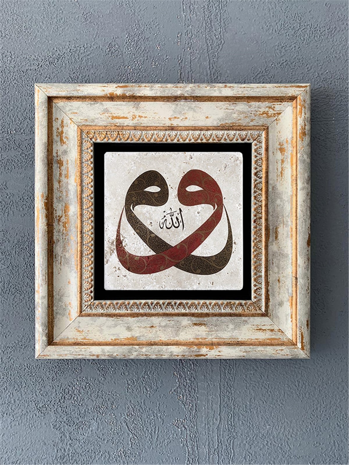 OSCAR STONE DECOR TEKLİ ÇERÇEVELİ DOĞALTAŞ DUVAR DEKORU / CDD1-40-386 (WALL DECOR)