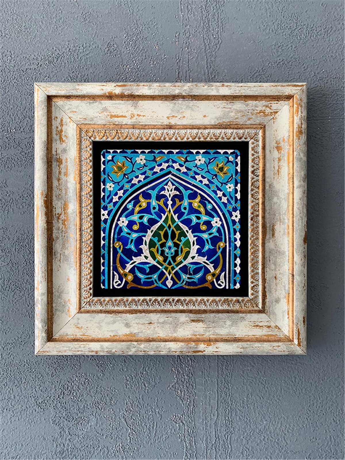 OSCAR STONE DECOR TEKLİ ÇERÇEVELİ DOĞALTAŞ DUVAR DEKORU / CDD1-40-284 (WALL DECOR)
