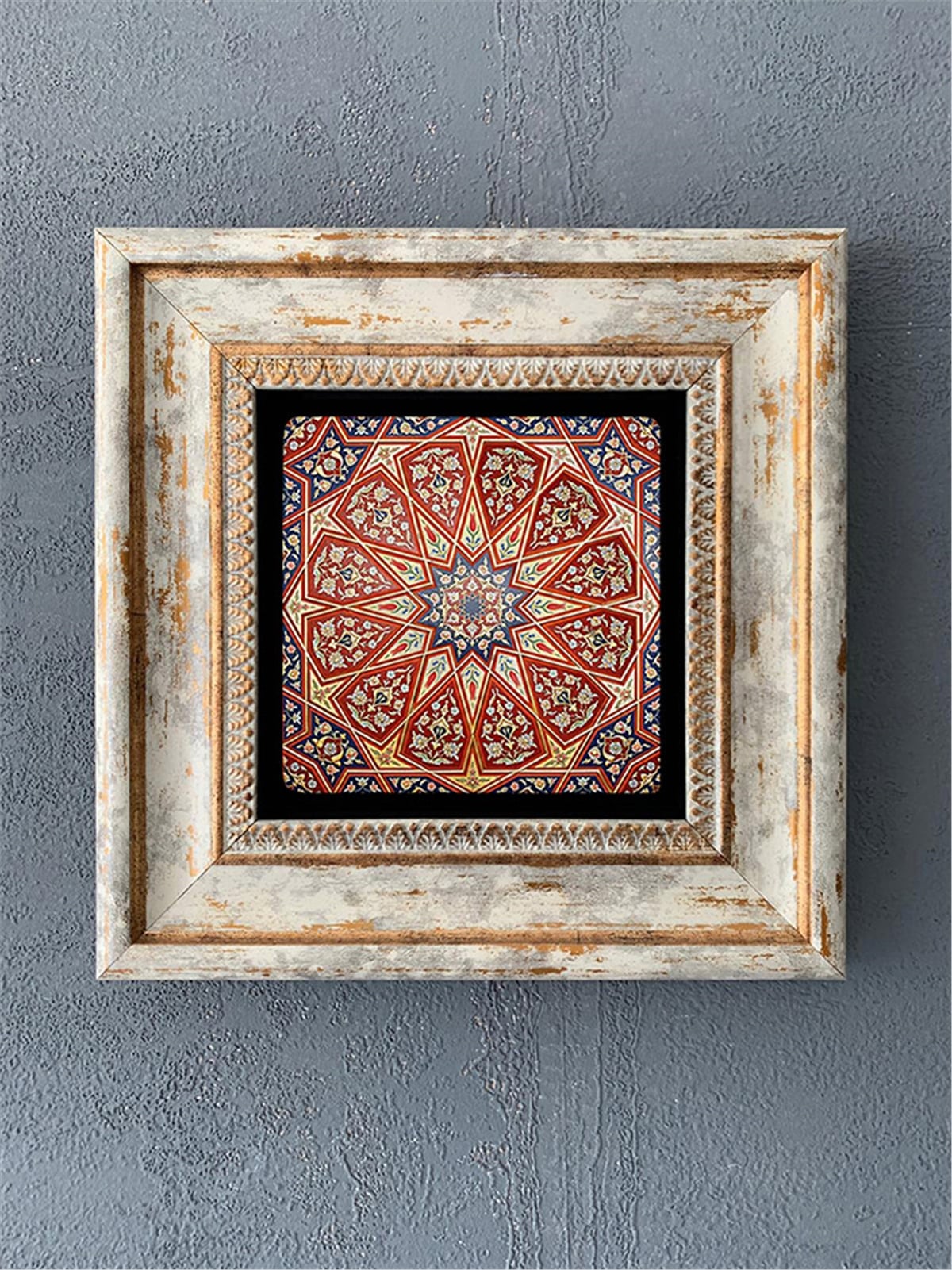 OSCAR STONE DECOR TEKLİ ÇERÇEVELİ DOĞALTAŞ DUVAR DEKORU / CDD1-40-181 (WALL DECOR)