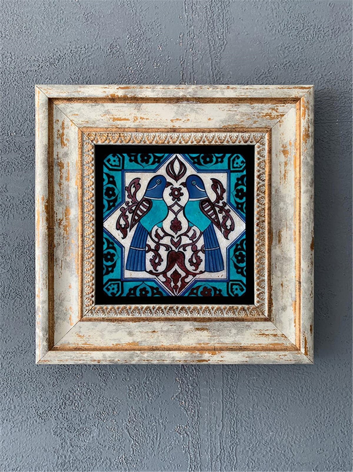 OSCAR STONE DECOR TEKLİ ÇERÇEVELİ DOĞALTAŞ DUVAR DEKORU / CDD1-40-274 (WALL DECOR)