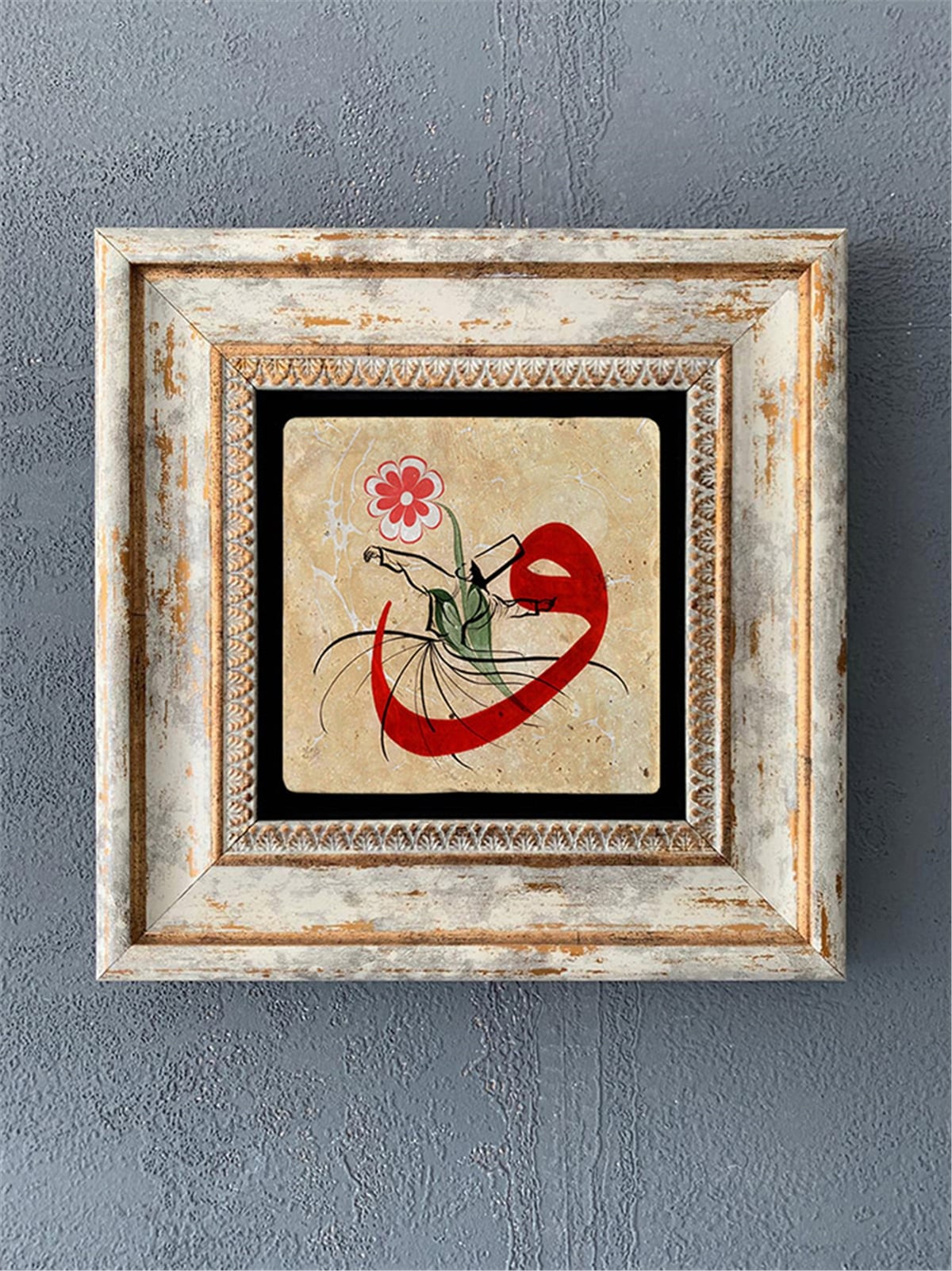 OSCAR STONE DECOR TEKLİ ÇERÇEVELİ DOĞALTAŞ DUVAR DEKORU / CDD1-40-069 (WALL DECOR)
