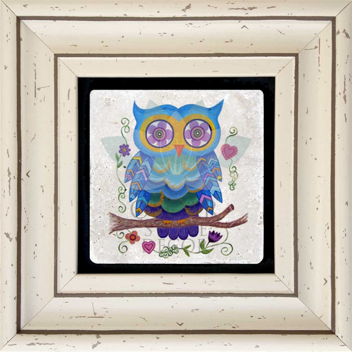 OSCAR STONE DECOR TEKLİ ÇERÇEVELİ DOĞALTAŞ DUVAR DEKORU / CDD-30-077 (WALL DECOR)