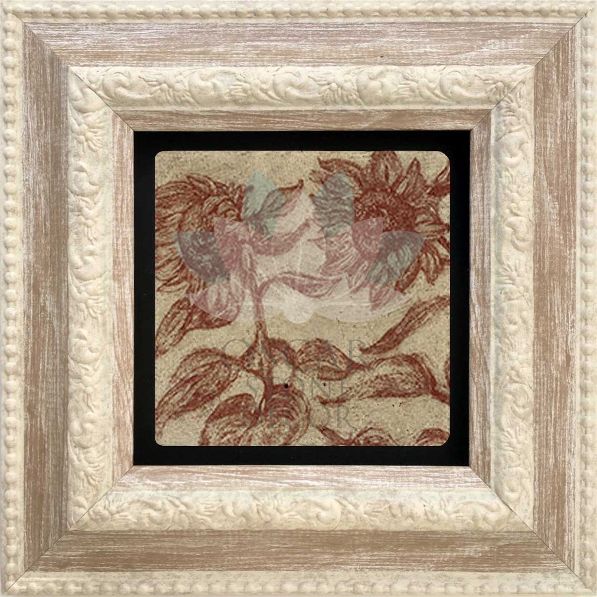 OSCAR STONE DECOR TEKLİ ÇERÇEVELİ DOĞALTAŞ DUVAR DEKORU / CDD-20-024 (WALL DECOR)