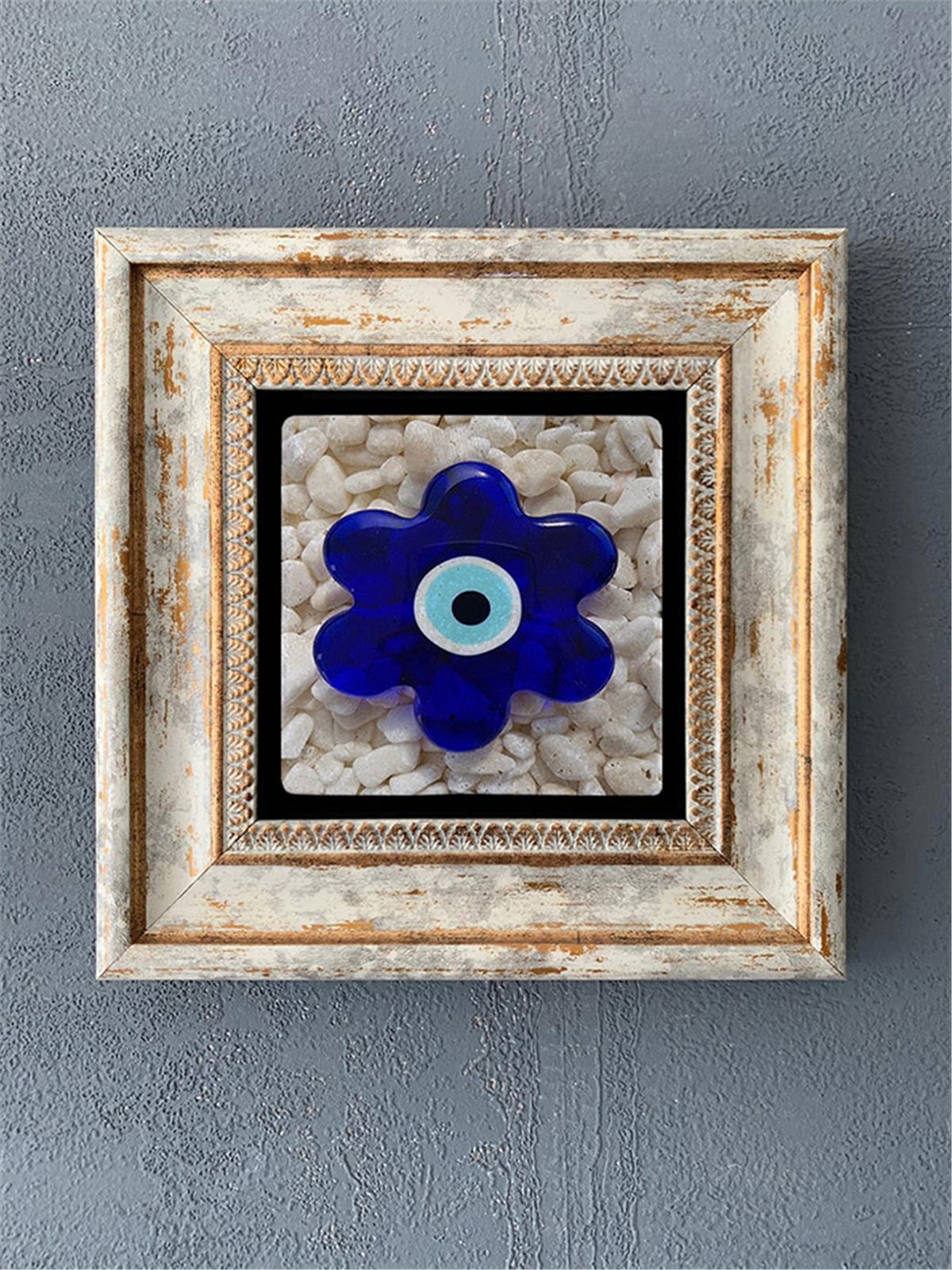 OSCAR STONE DECOR TEKLİ ÇERÇEVELİ DOĞALTAŞ DUVAR DEKORU / CDD1-40-507 (WALL DECOR)