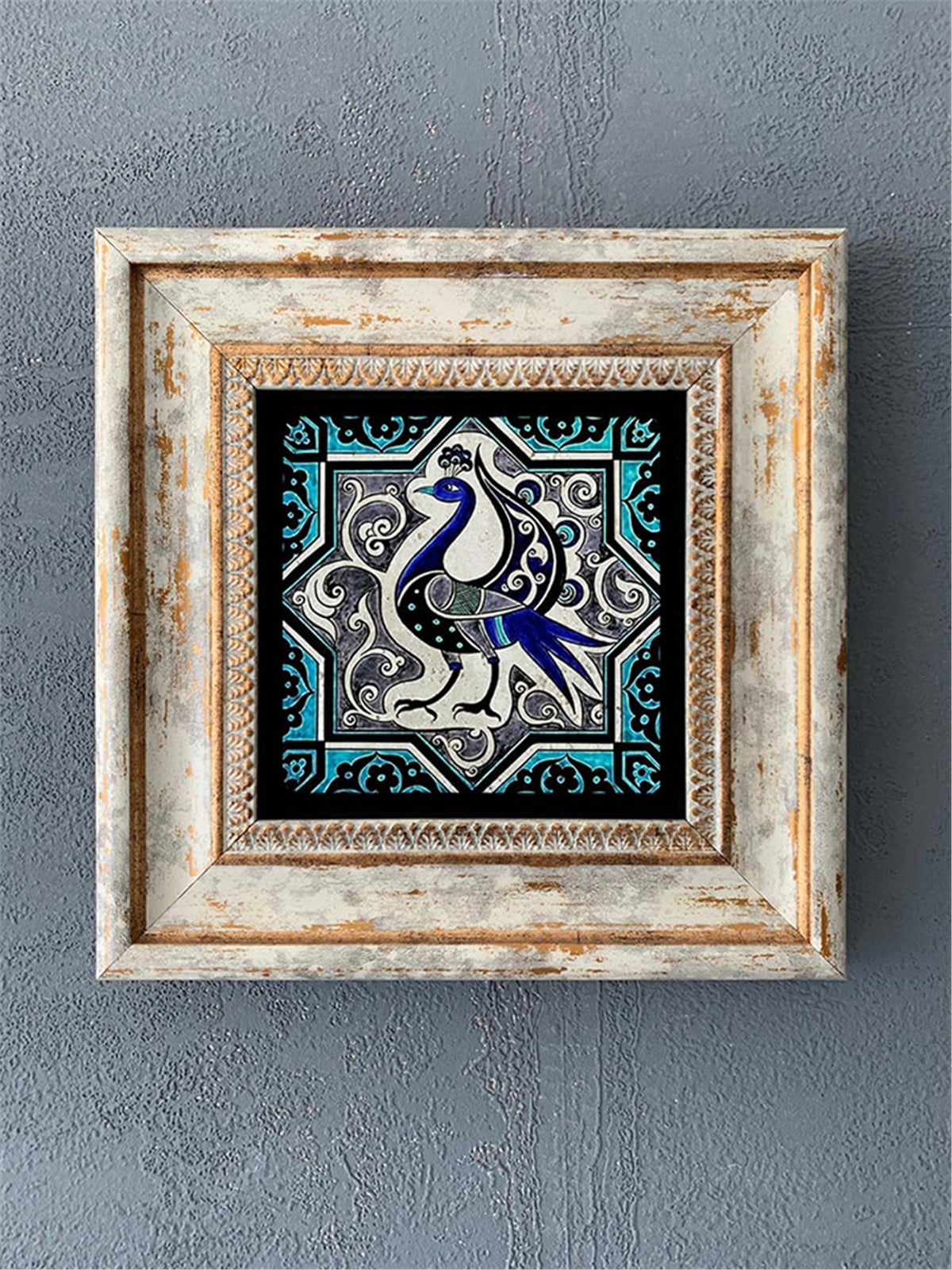 OSCAR STONE DECOR TEKLİ ÇERÇEVELİ DOĞALTAŞ DUVAR DEKORU / CDD1-40-277 (WALL DECOR)