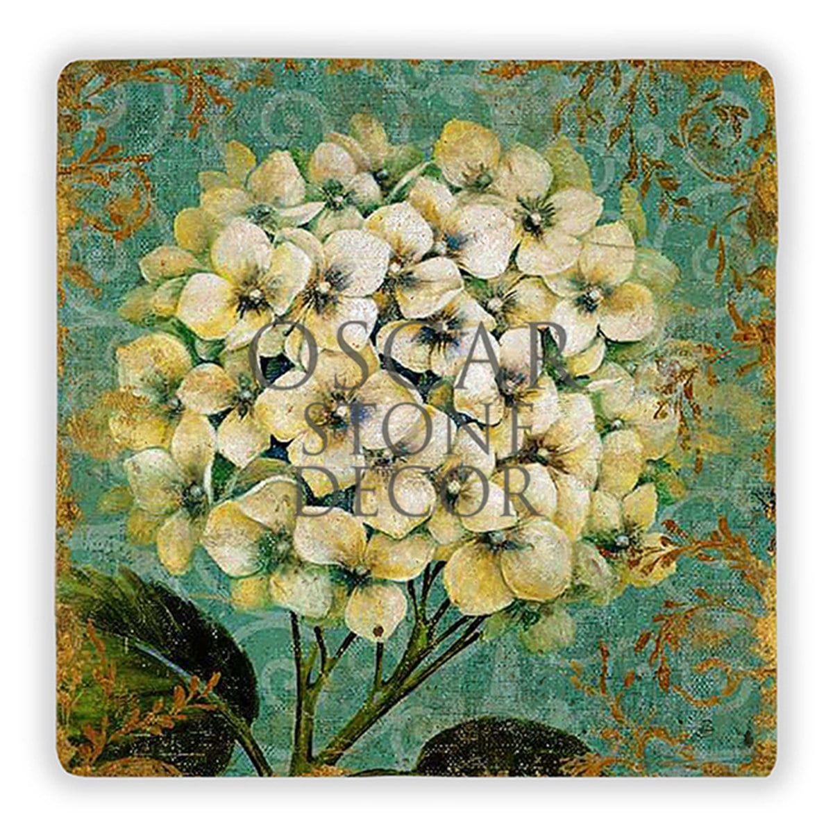 OSCAR STONE DECOR VINTAGE FLOWERS DOĞALTAŞ DUVAR DEKORU / DD213 (WALL DECOR)