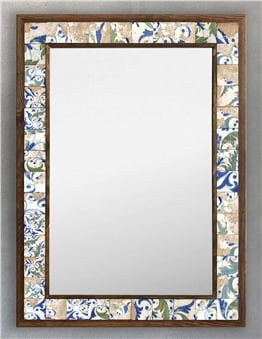 OSCAR STONE DECOR ÇERÇEVELİ MOZAİK DOĞALTAŞ AYNA / AYN5070-111