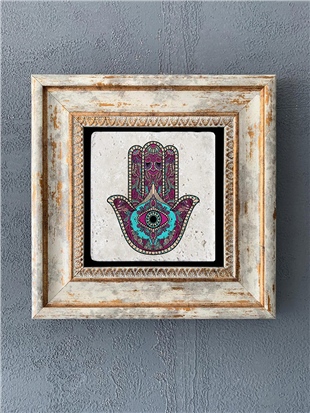 OSCAR STONE DECOR TEKLİ ÇERÇEVELİ DOĞALTAŞ DUVAR DEKORU / CDD1-40-537 (WALL DECOR)