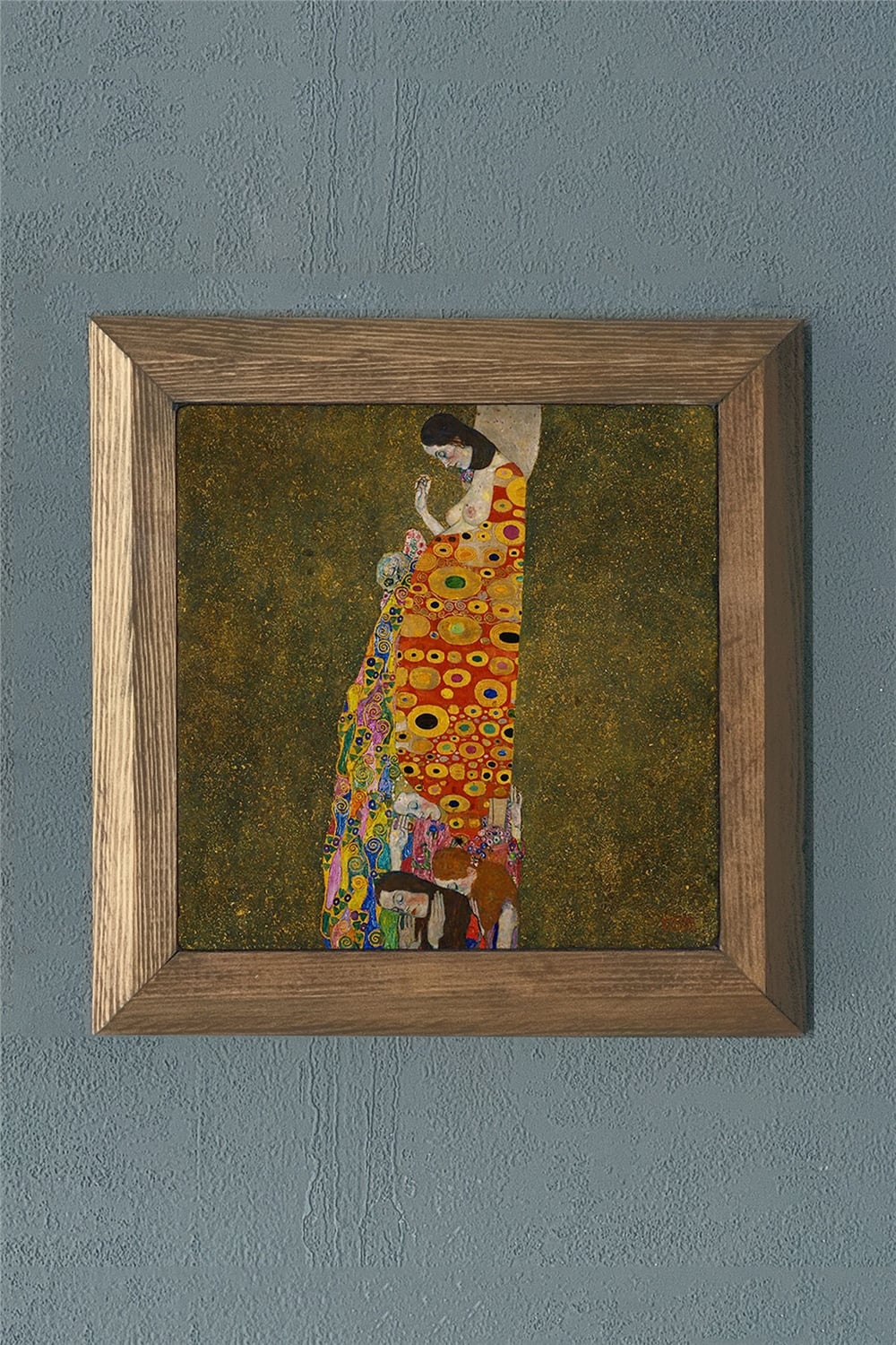 MASİF ÇERÇEVELİ DOĞALTAŞ TABLO PANO OSCAR STONE DECOR 28x28 cm / PRMT2020-1409