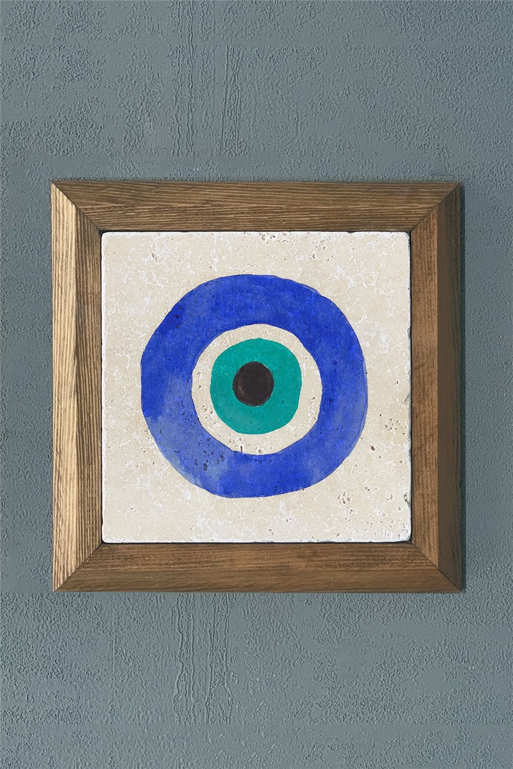 MASİF ÇERÇEVELİ DOĞALTAŞ TABLO PANO OSCAR STONE DECOR 28x28 cm / PRMT2020-1468