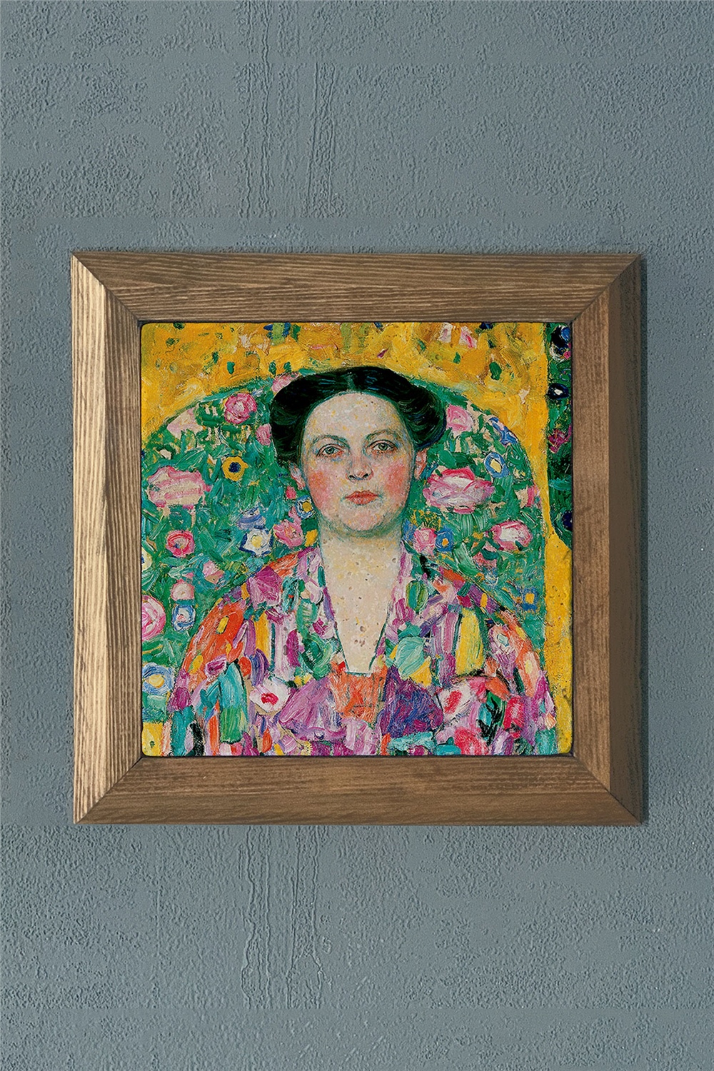 MASİF ÇERÇEVELİ DOĞALTAŞ TABLO PANO OSCAR STONE DECOR 28x28 cm / PRMT2020-1416