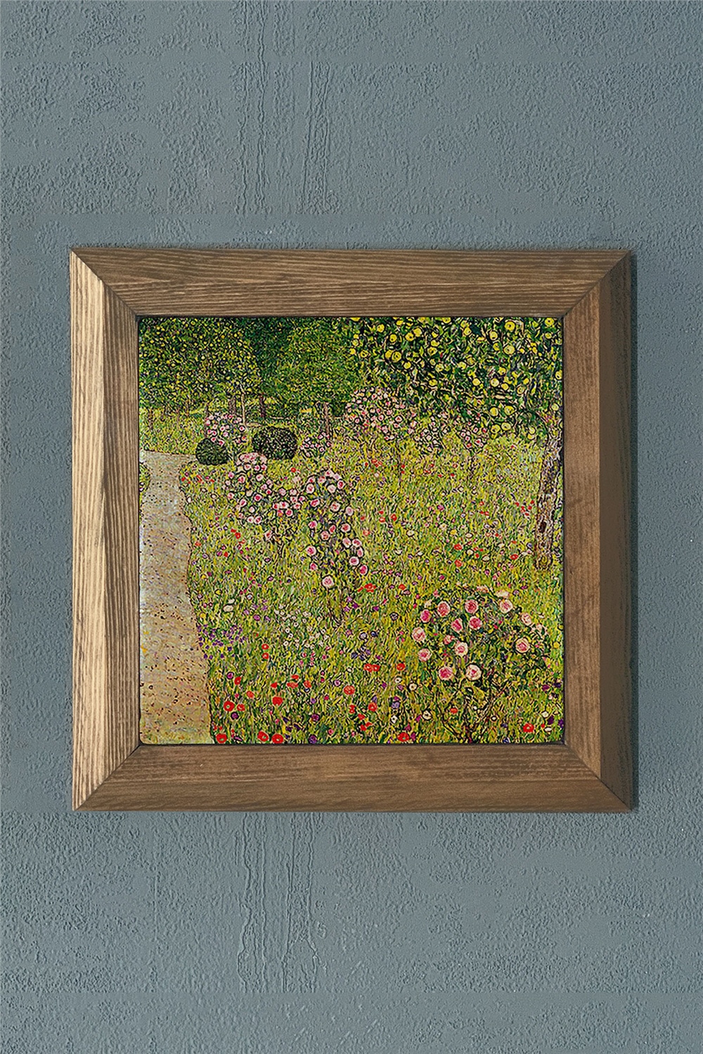 MASİF ÇERÇEVELİ DOĞALTAŞ TABLO PANO OSCAR STONE DECOR 28x28 cm / PRMT2020-1415