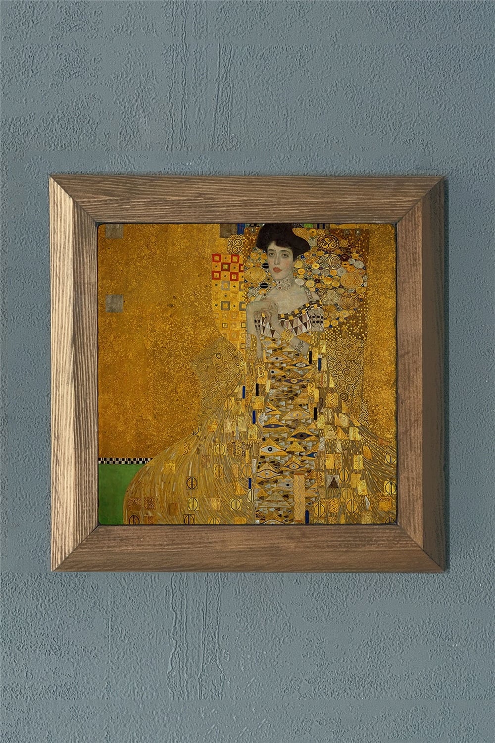 MASİF ÇERÇEVELİ DOĞALTAŞ TABLO PANO OSCAR STONE DECOR 28x28 cm / PRMT2020-1406