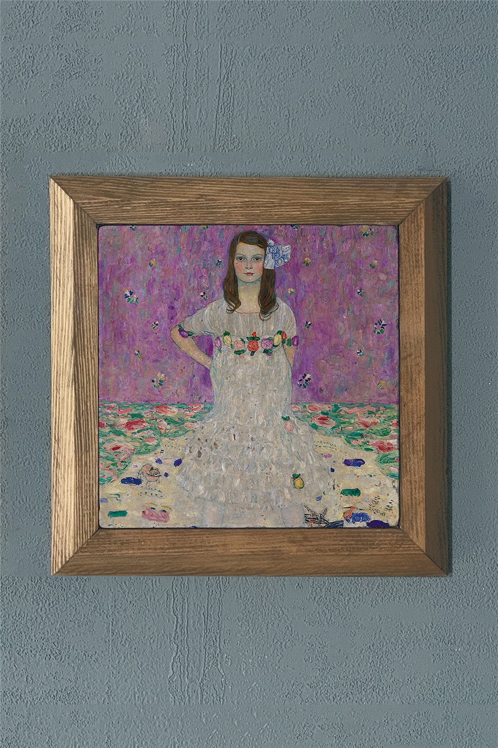 MASİF ÇERÇEVELİ DOĞALTAŞ TABLO PANO OSCAR STONE DECOR 28x28 cm / PRMT2020-1393