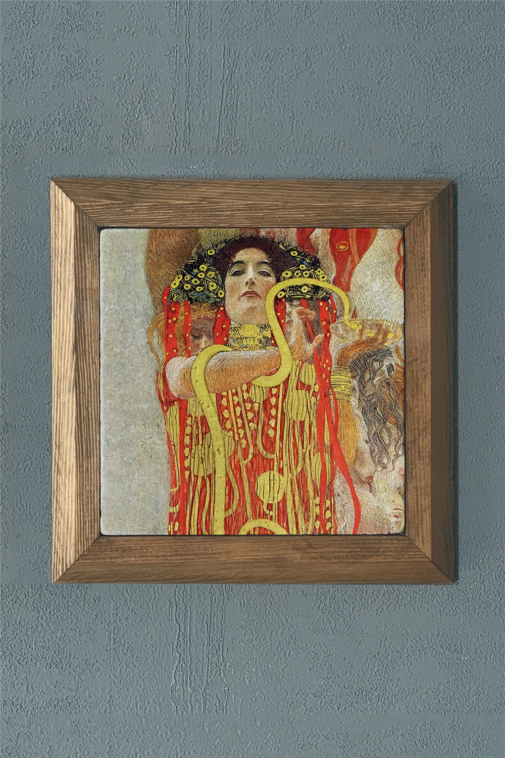 MASİF ÇERÇEVELİ DOĞALTAŞ TABLO PANO OSCAR STONE DECOR 28x28 cm / PRMT2020-1418