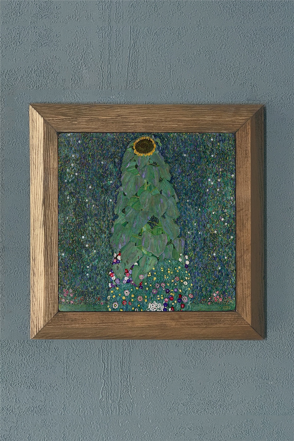 MASİF ÇERÇEVELİ DOĞALTAŞ TABLO PANO OSCAR STONE DECOR 28x28 cm / PRMT2020-1390