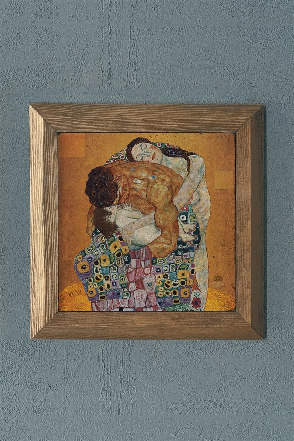 MASİF ÇERÇEVELİ DOĞALTAŞ TABLO PANO OSCAR STONE DECOR 28x28 cm / PRMT2020-1521