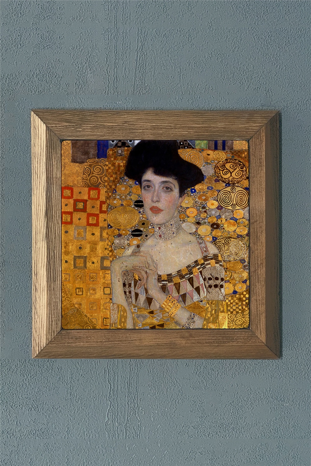 MASİF ÇERÇEVELİ DOĞALTAŞ TABLO PANO OSCAR STONE DECOR 28x28 cm / PRMT2020-1391