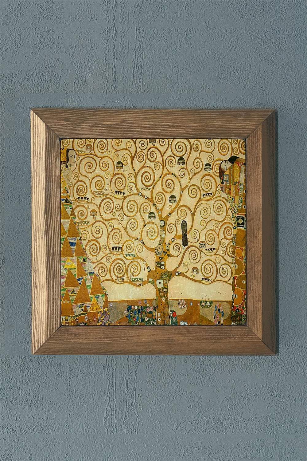 MASİF ÇERÇEVELİ DOĞALTAŞ TABLO PANO OSCAR STONE DECOR 28x28 cm / PRMT2020-1411
