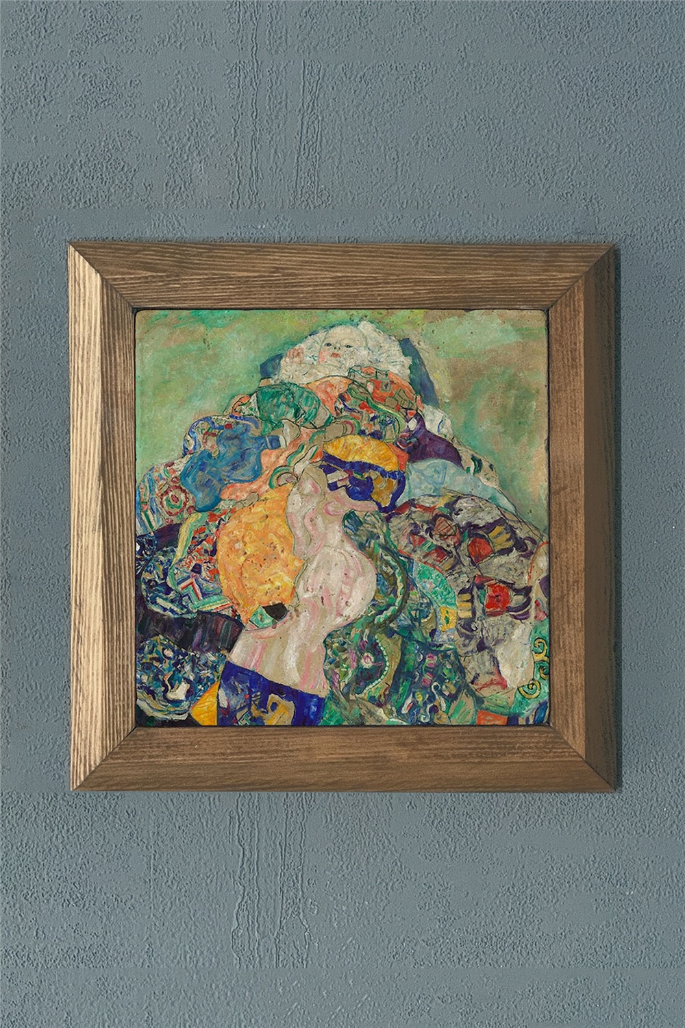 MASİF ÇERÇEVELİ DOĞALTAŞ TABLO PANO OSCAR STONE DECOR 28x28 cm / PRMT2020-1407