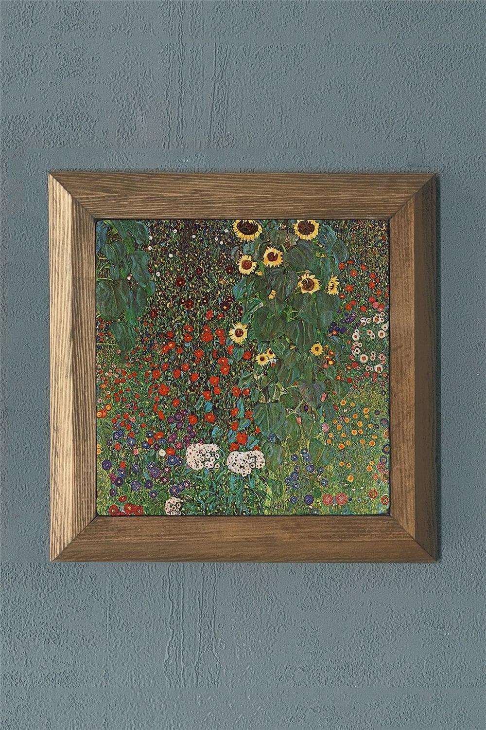 MASİF ÇERÇEVELİ DOĞALTAŞ TABLO PANO OSCAR STONE DECOR 28x28 cm / PRMT2020-1408