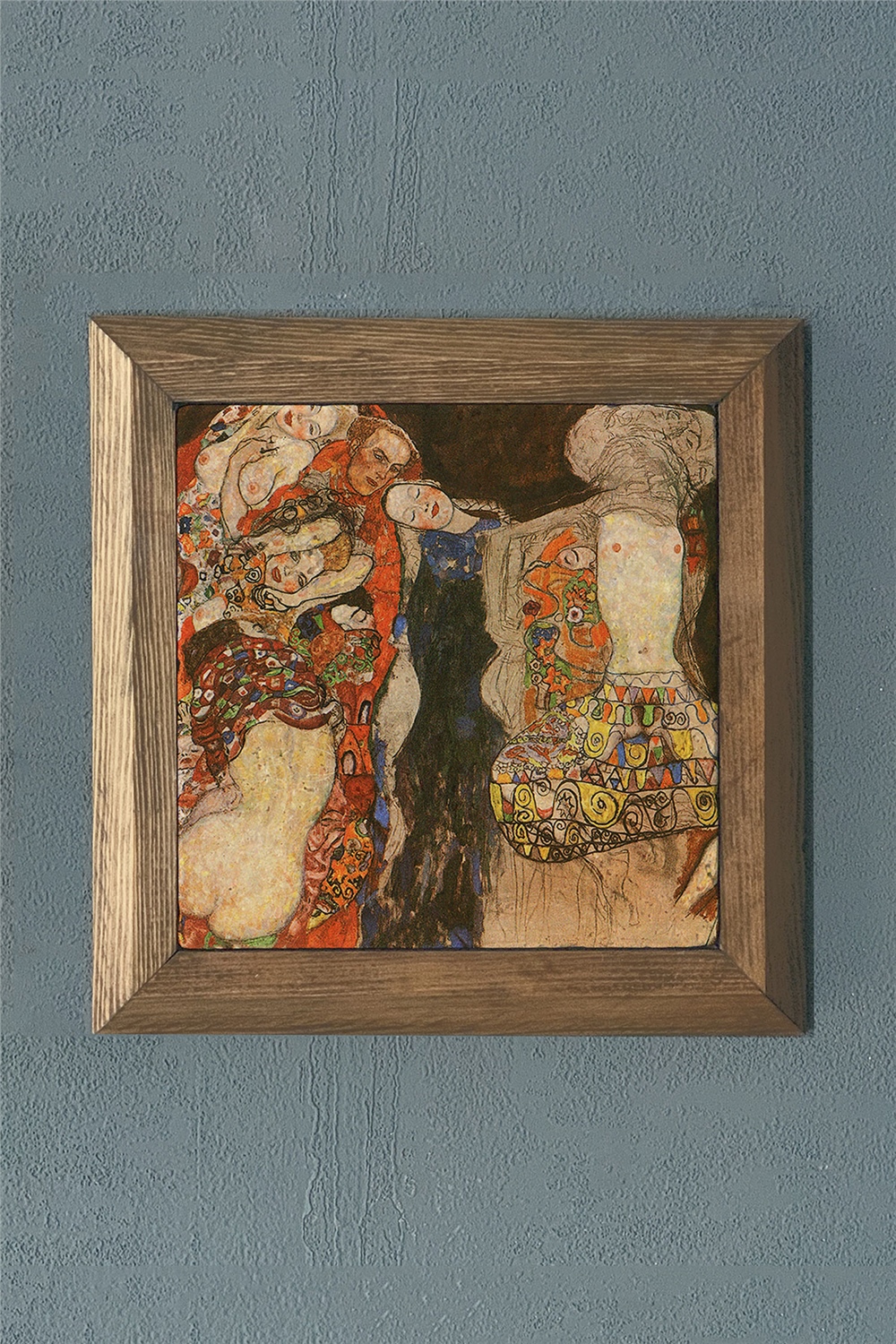MASİF ÇERÇEVELİ DOĞALTAŞ TABLO PANO OSCAR STONE DECOR 28x28 cm / PRMT2020-1405