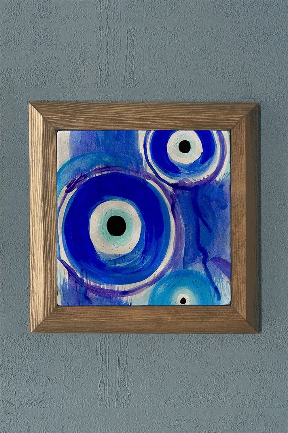 MASİF ÇERÇEVELİ DOĞALTAŞ TABLO PANO OSCAR STONE DECOR 28x28 cm / PRMT2020-1476