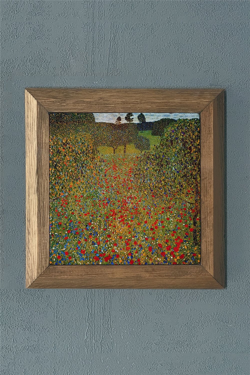 MASİF ÇERÇEVELİ DOĞALTAŞ TABLO PANO OSCAR STONE DECOR 28x28 cm / PRMT2020-1410