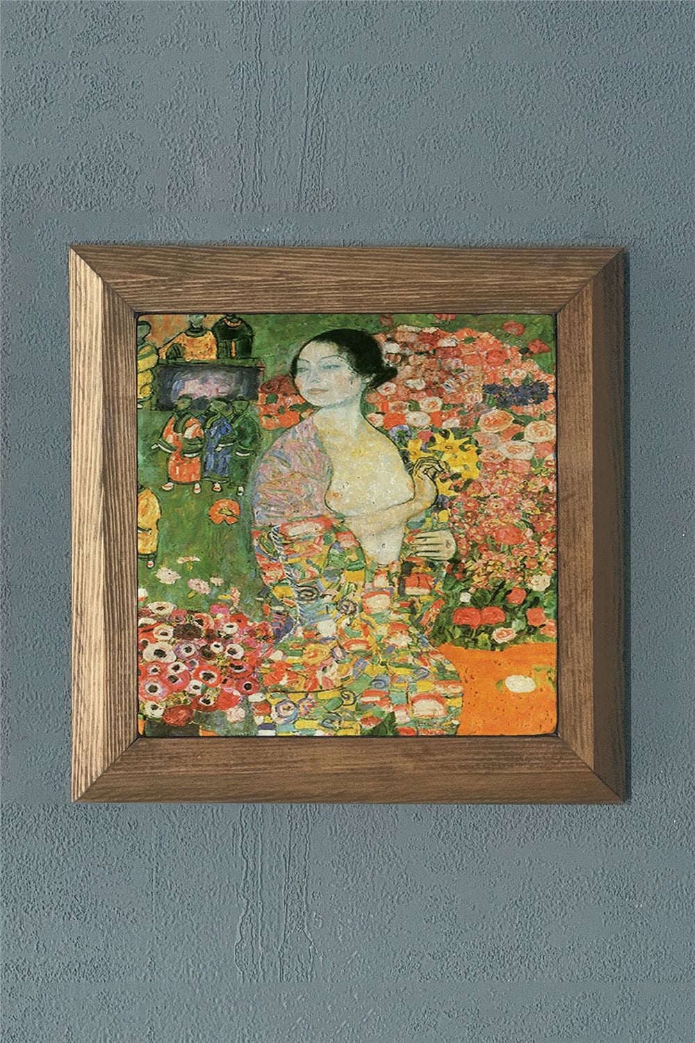 MASİF ÇERÇEVELİ DOĞALTAŞ TABLO PANO OSCAR STONE DECOR 28x28 cm / PRMT2020-1421
