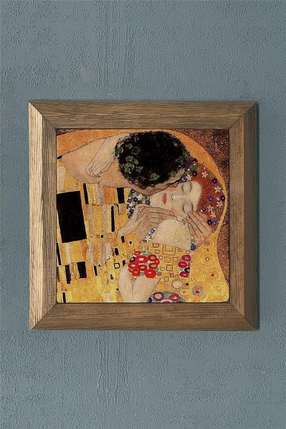 MASİF ÇERÇEVELİ DOĞALTAŞ TABLO PANO OSCAR STONE DECOR 28x28 cm / PRMT2020-1420