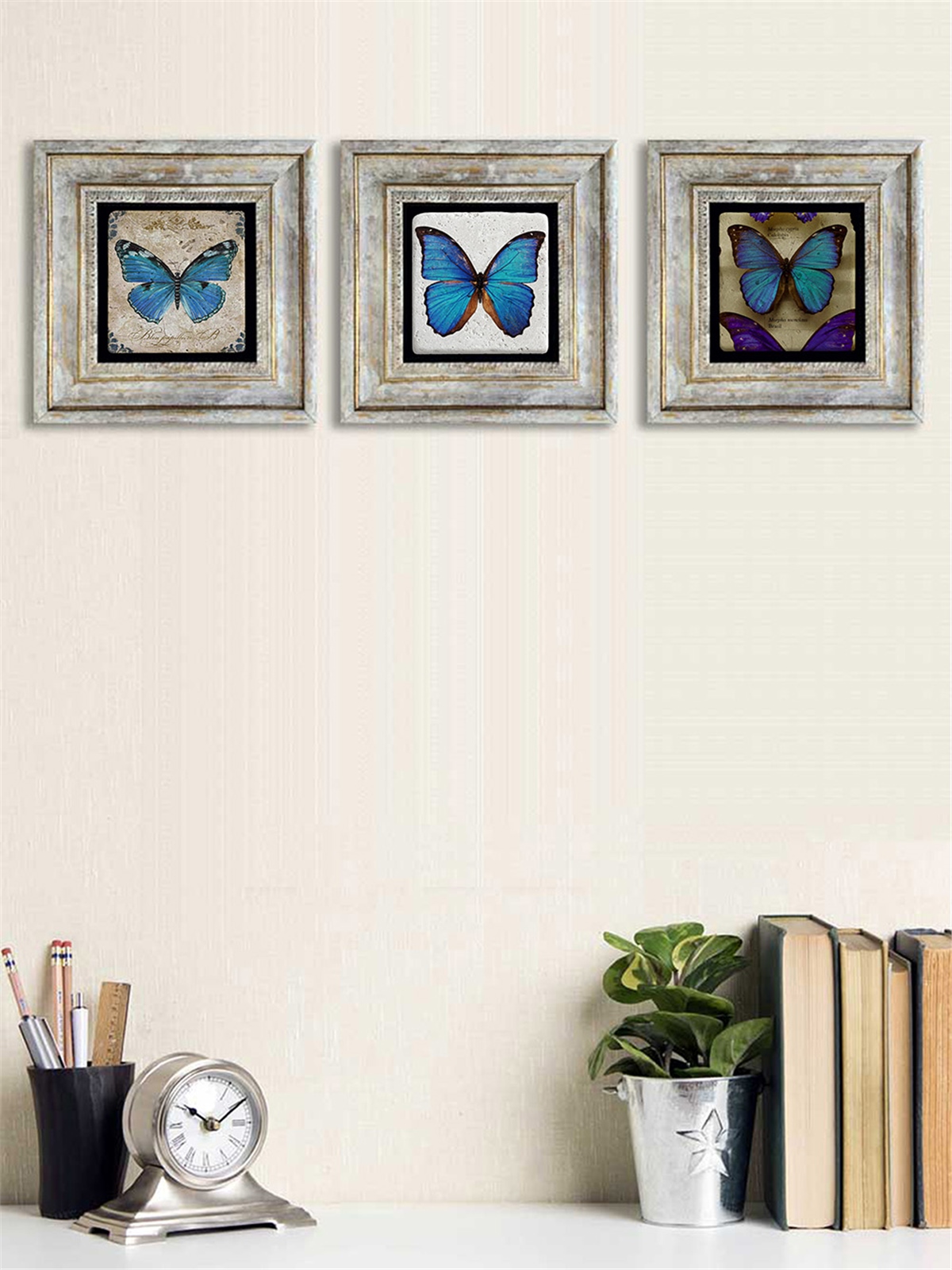 OSCAR STONE DECOR 3'lü ÇERÇEVELİ DOĞALTAŞ DUVAR DEKORU / 3CDD-40-084 (WALL DECOR)