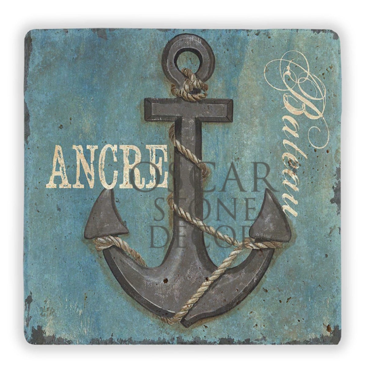 OSCAR STONE DECOR ANCHOR DOĞALTAŞ DUVAR DEKORU / DD299 (WALL DECOR)