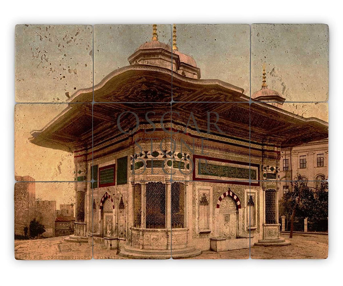OSCAR STONE DECOR BADALONA DOĞALTAŞ TABLO / TT127 (STONE TABLE)