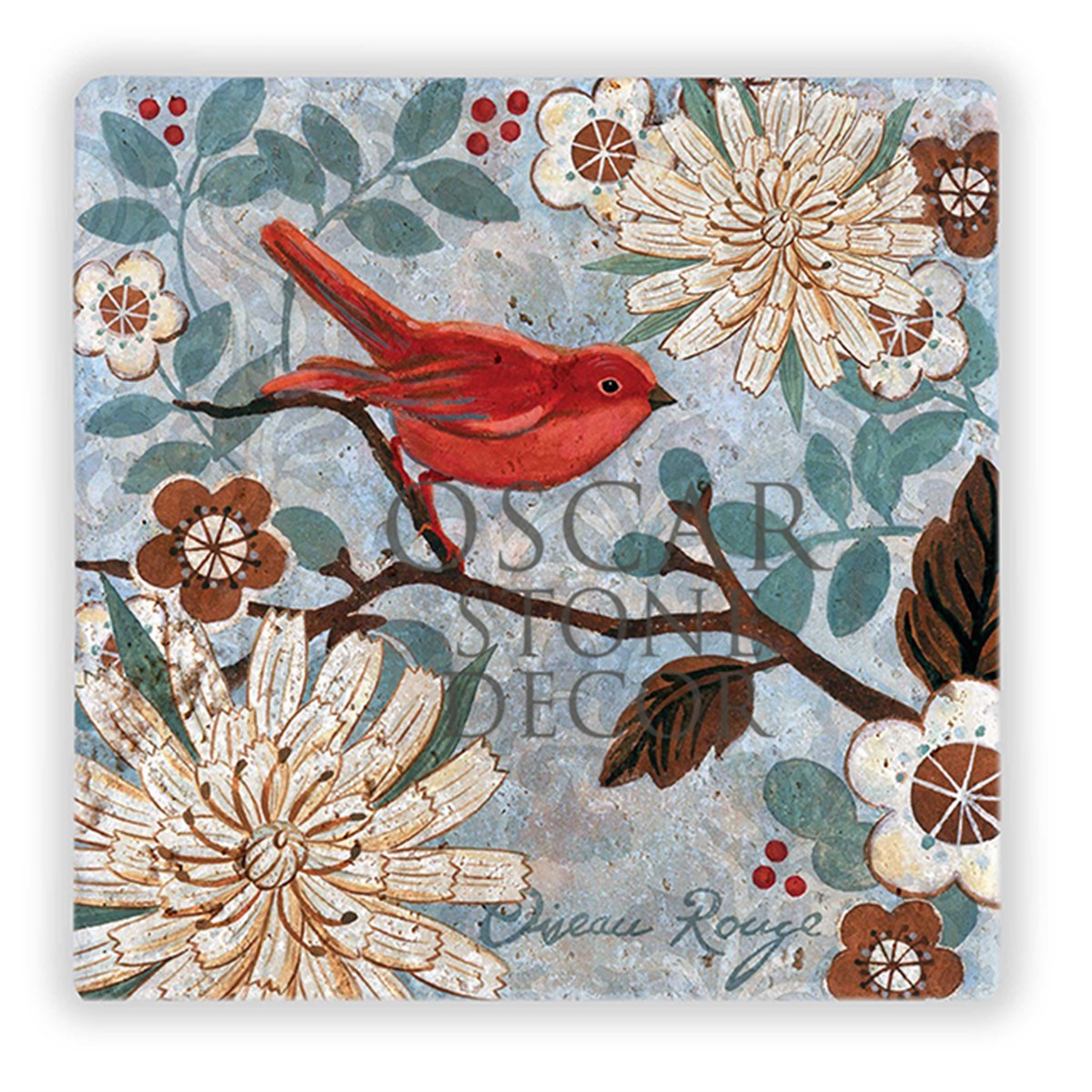 OSCAR STONE DECOR BIRDS ON BRANCH DOĞALTAŞ DUVAR DEKORU / DD320 (WALL DECOR)