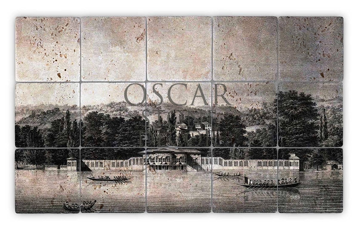 OSCAR STONE DECOR BOĞAZ SEFASI DOĞALTAŞ TABLO / TT055 (STONE TABLE)