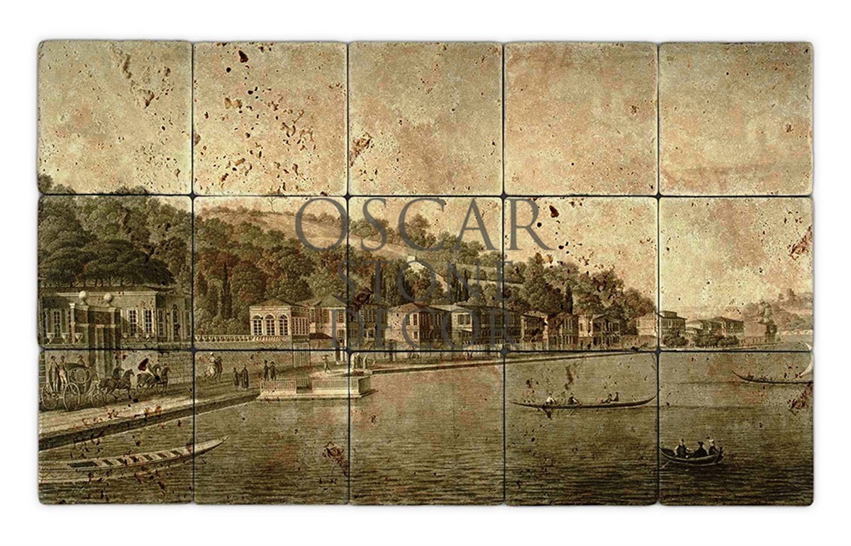 OSCAR STONE DECOR BOĞAZDA DOĞALTAŞ TABLO / TT101 (STONE TABLE)
