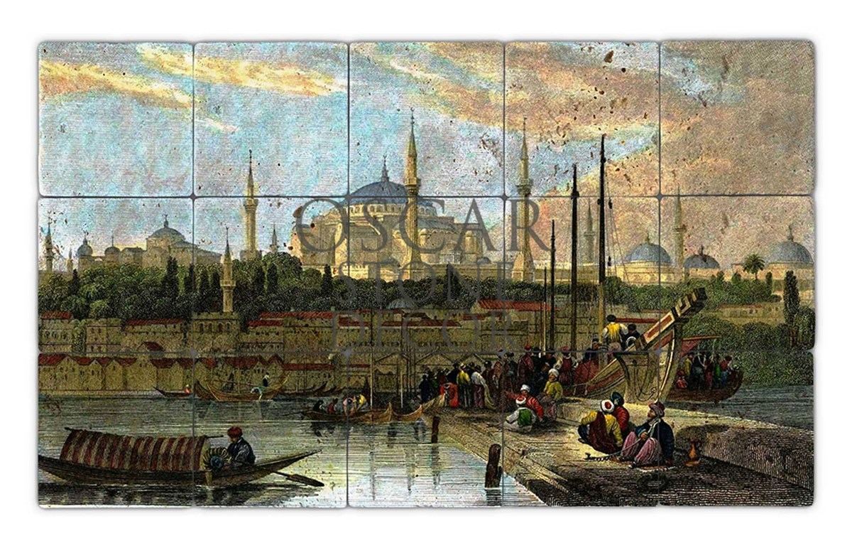 OSCAR STONE DECOR BOĞAZDA III DOĞALTAŞ TABLO / TT110 (STONE TABLE)