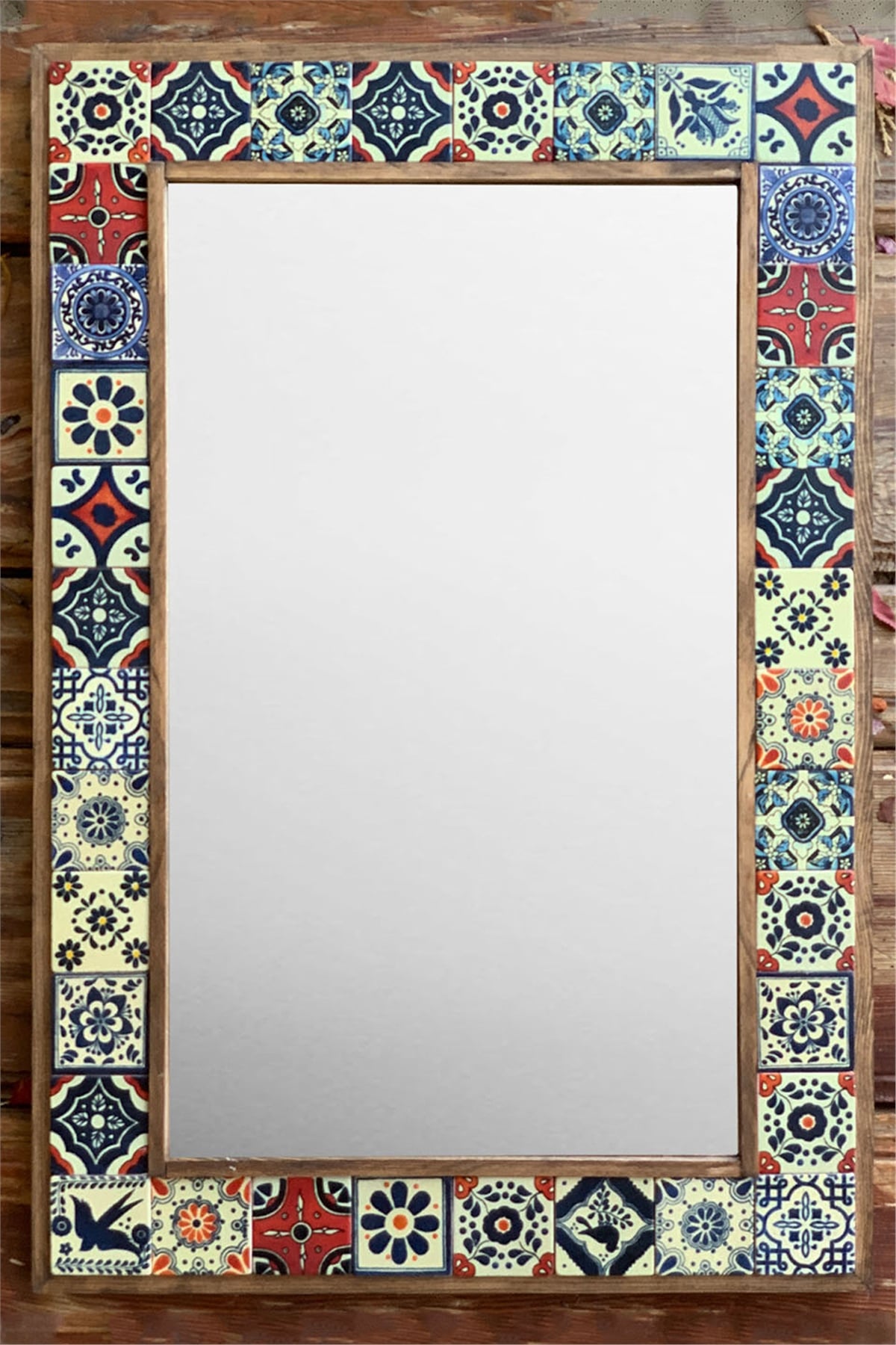 OSCAR STONE DECOR ÇERÇEVELİ MOZAİK DOĞALTAŞ AYNA / AYN4060-029