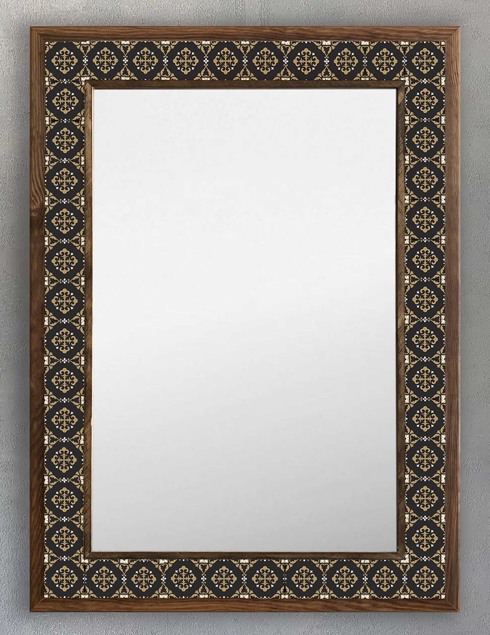OSCAR STONE DECOR ÇERÇEVELİ MOZAİK DOĞALTAŞ AYNA / AYN5070-051