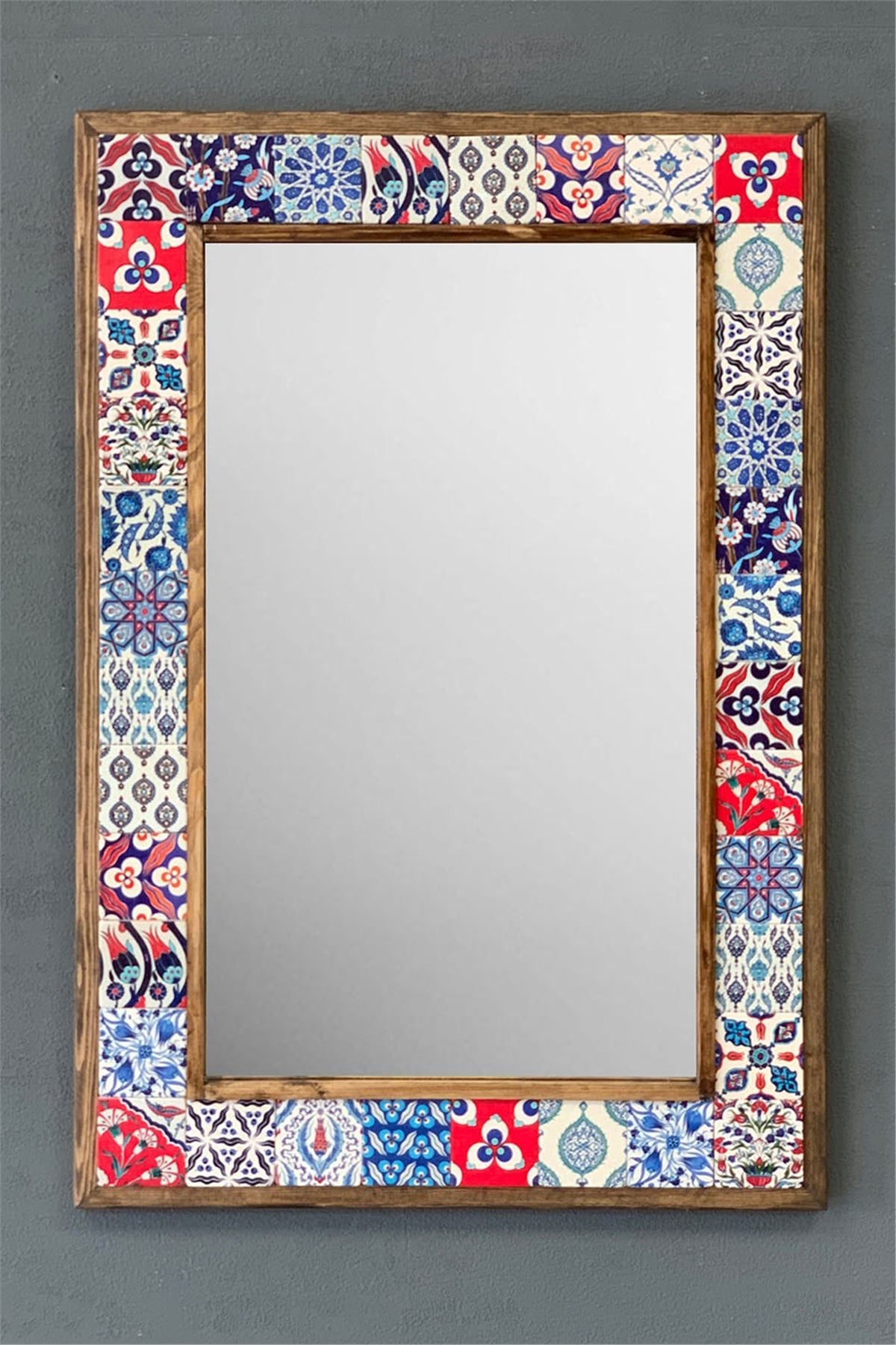 OSCAR STONE DECOR ÇERÇEVELİ MOZAİK DOĞALTAŞ AYNA / AYN4060-010
