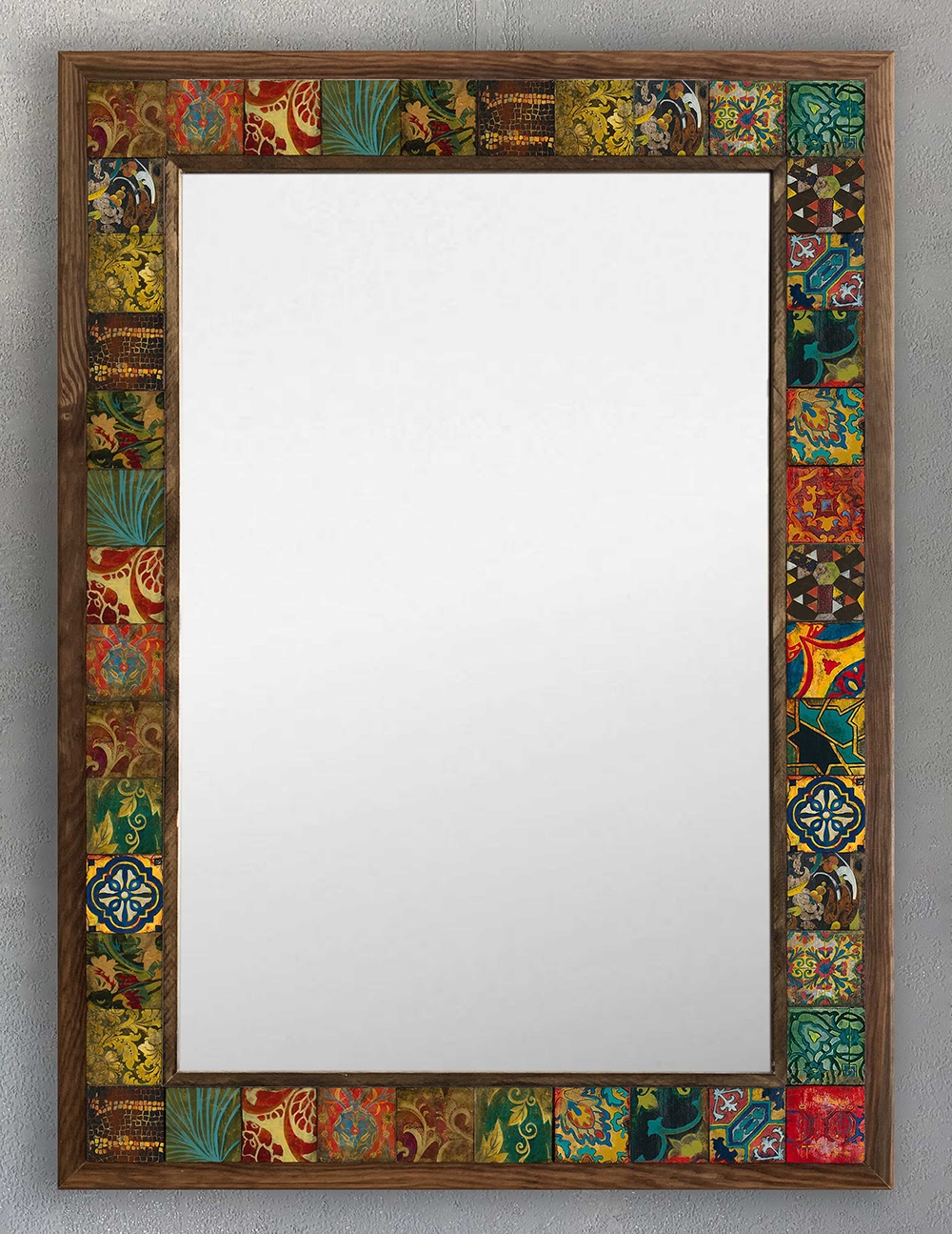 OSCAR STONE DECOR ÇERÇEVELİ MOZAİK DOĞALTAŞ AYNA / AYN5070-014