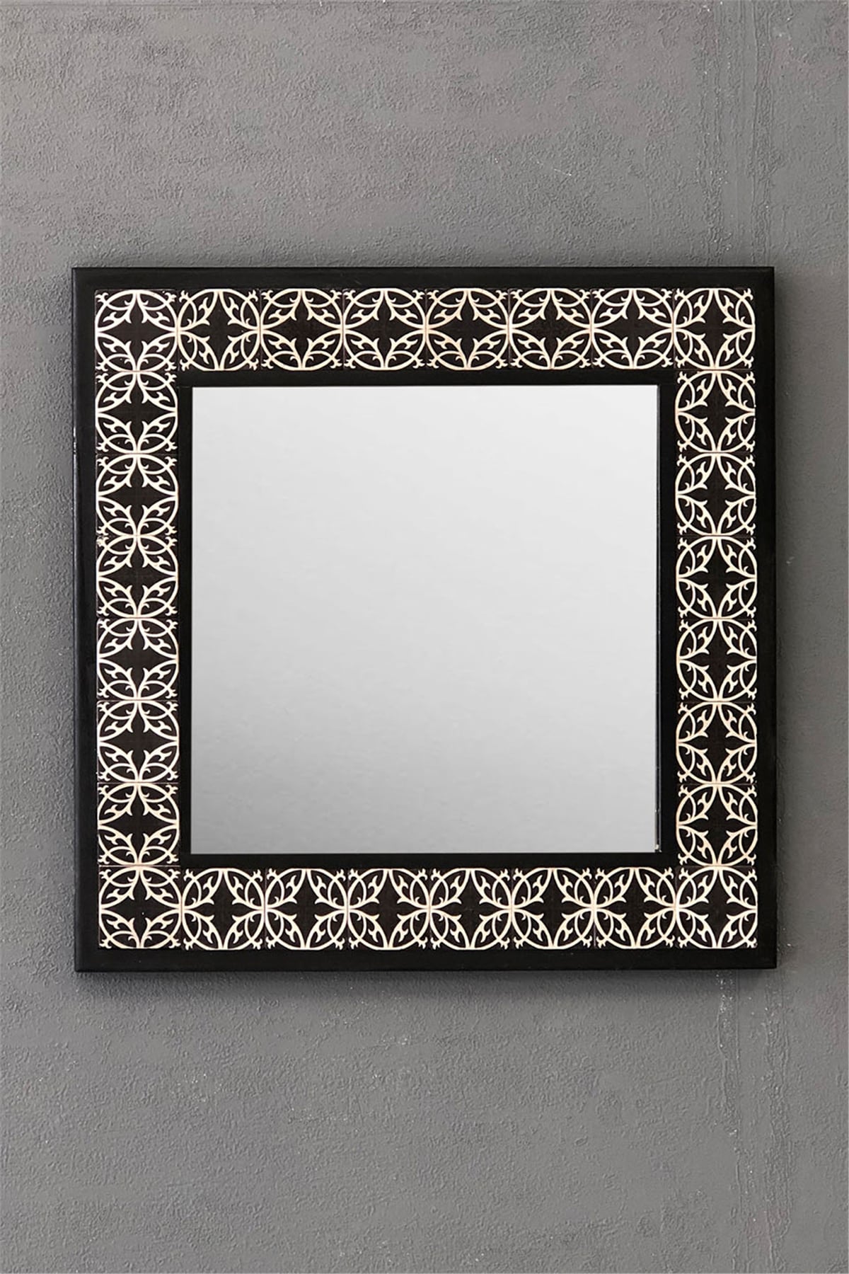OSCAR STONE DECOR ÇERÇEVELİ MOZAİK DOĞALTAŞ AYNA / AYN4040-055