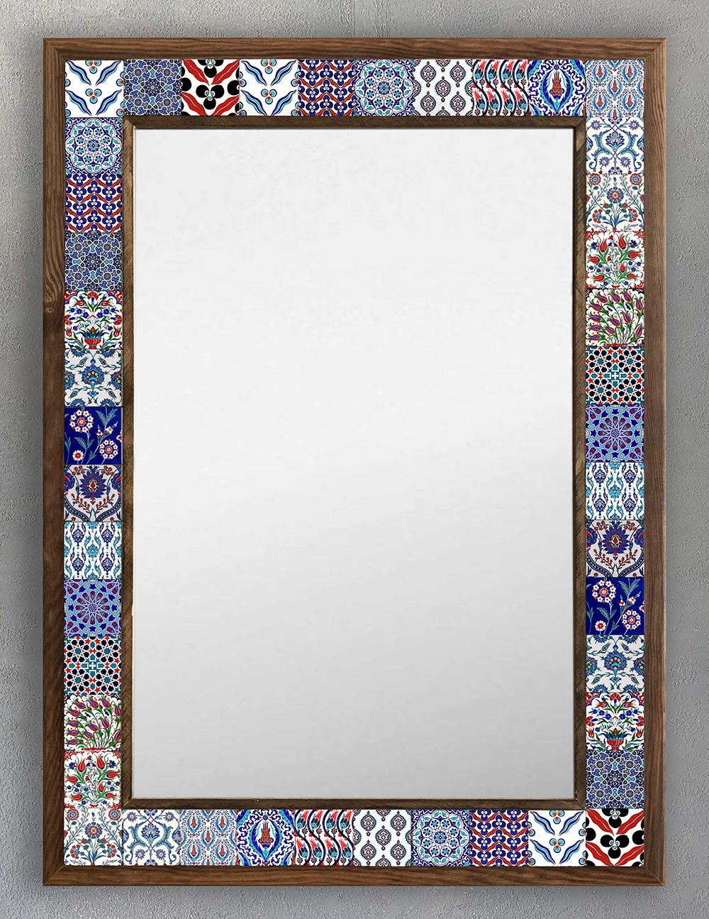 OSCAR STONE DECOR ÇERÇEVELİ MOZAİK DOĞALTAŞ AYNA / AYN5070-011