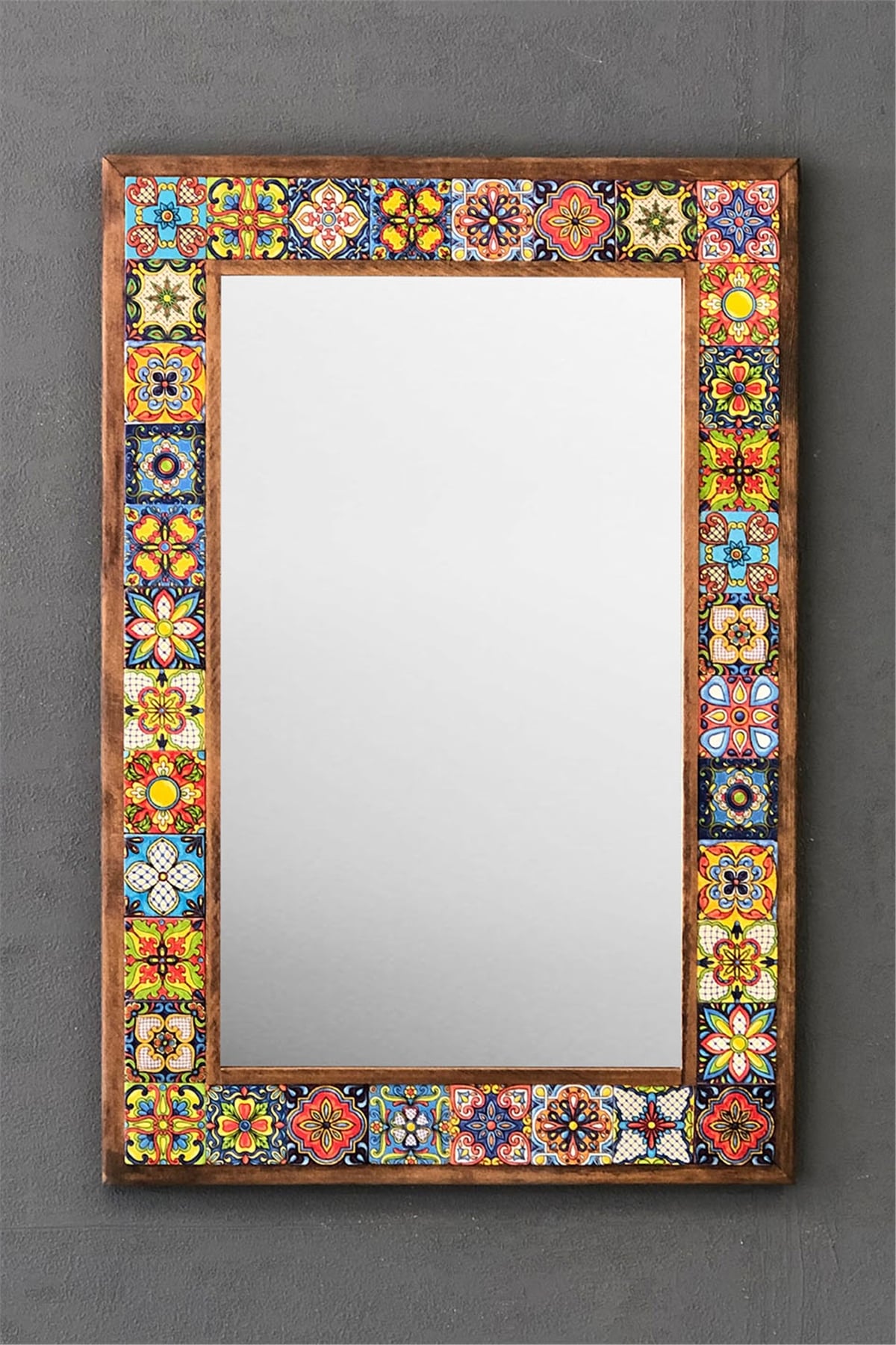 OSCAR STONE DECOR ÇERÇEVELİ MOZAİK DOĞALTAŞ AYNA / AYN4060-069