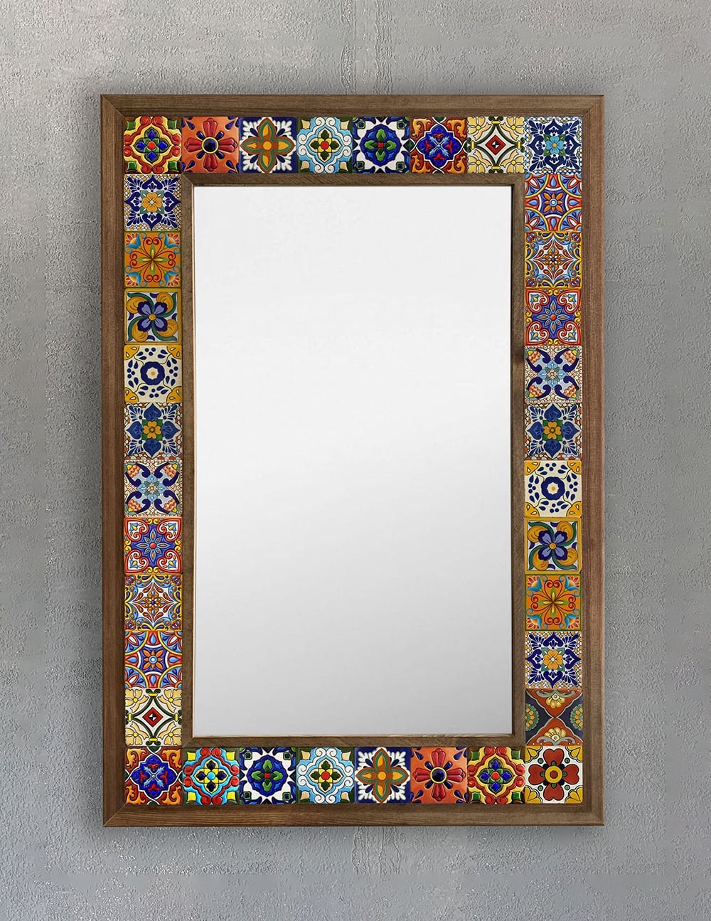 OSCAR STONE DECOR ÇERÇEVELİ MOZAİK DOĞALTAŞ AYNA / AYN4060-002