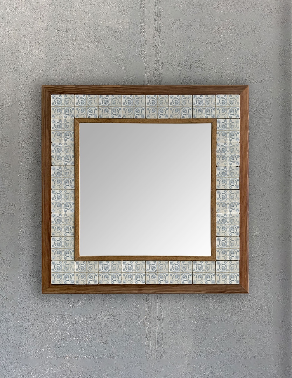 OSCAR STONE DECOR ÇERÇEVELİ MOZAİK DOĞALTAŞ AYNA / AYN4040-103