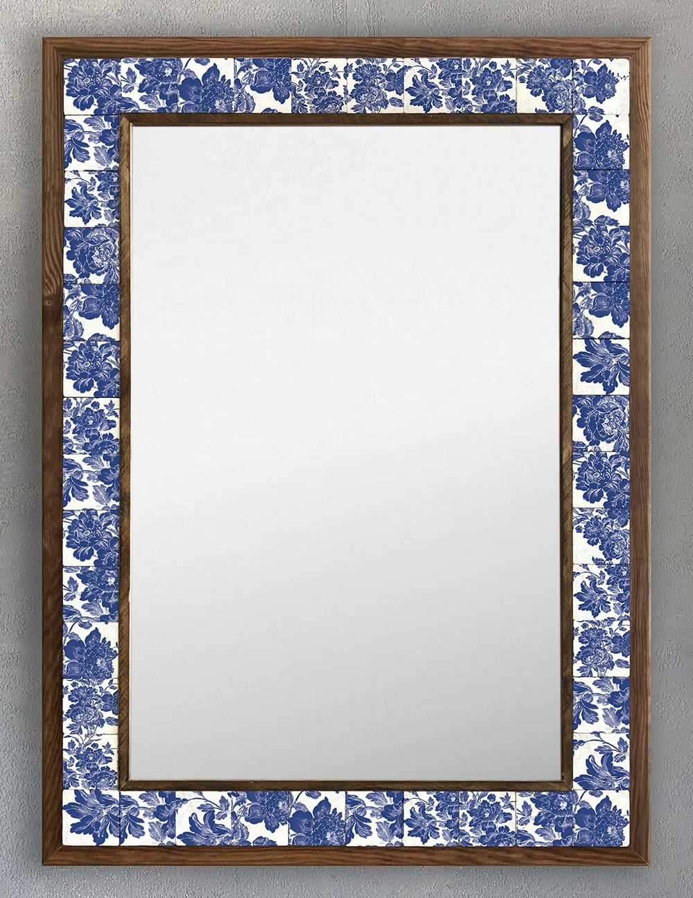 OSCAR STONE DECOR ÇERÇEVELİ MOZAİK DOĞALTAŞ AYNA / AYN5070-100