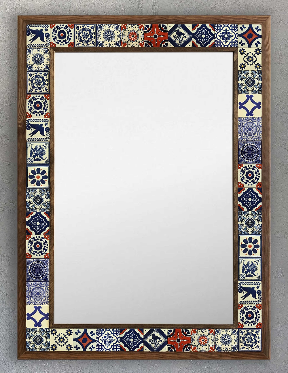 OSCAR STONE DECOR ÇERÇEVELİ MOZAİK DOĞALTAŞ AYNA / AYN5070-029