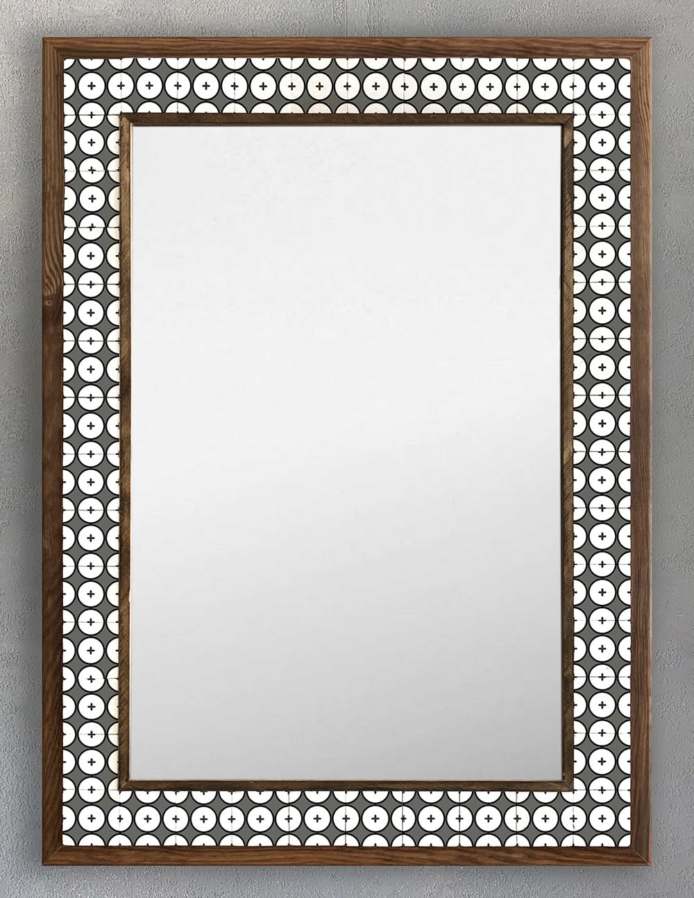 OSCAR STONE DECOR ÇERÇEVELİ MOZAİK DOĞALTAŞ AYNA / AYN5070-005